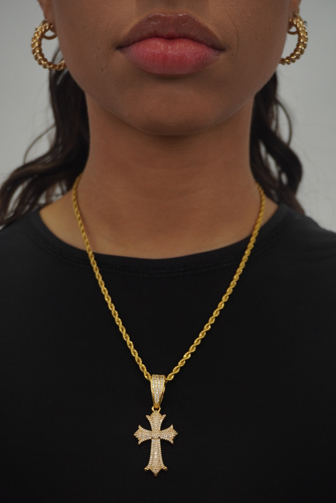DB Cross Pendant