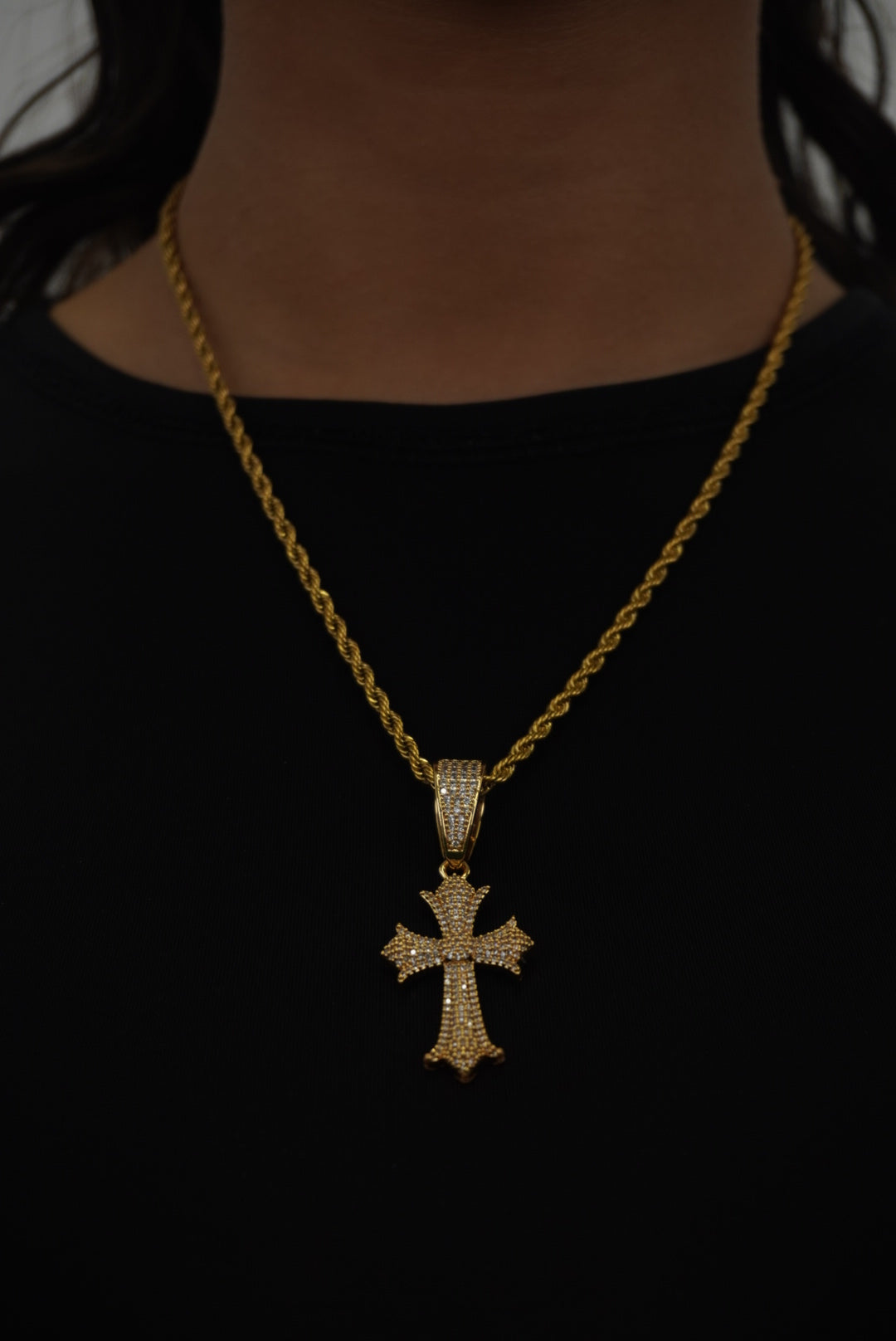 DB Cross Pendant